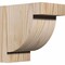 Ekena Millwork Alpine Smooth Corbel, Douglas Fir, 3 1/2"W x 6"D x 6"H COR04X06X06ALP00SDF - alternate 1